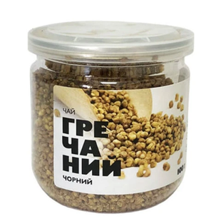 Чай Куцяо Чорний (Гречаний) Tea Genuine Банка 100 Грам 1230050 фото