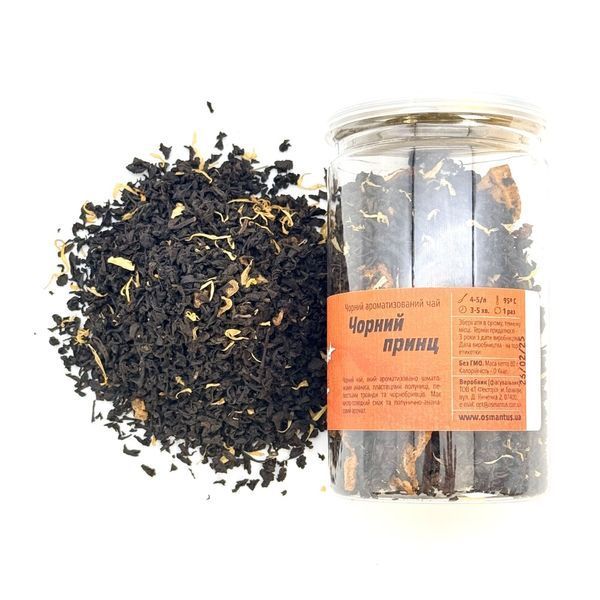 Чай Чорний Чорний Принц Tea Genuine Банка 100 Грам 1230037 фото