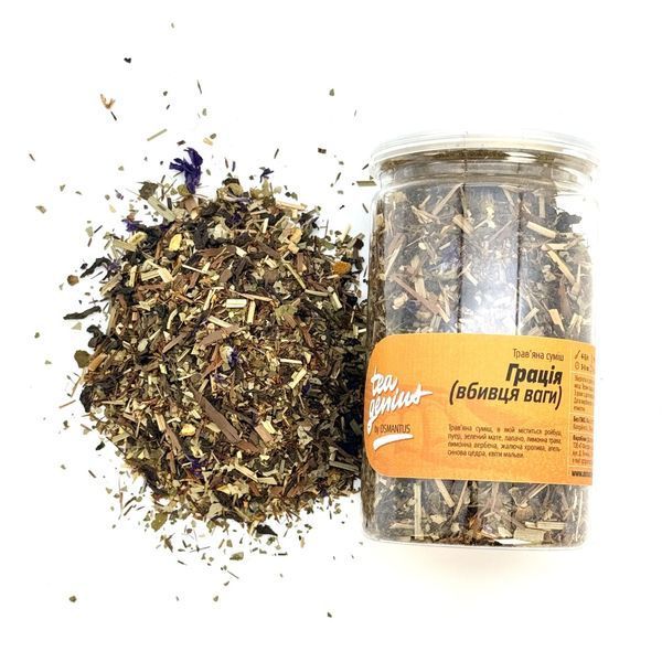 Чай в банці TM TEA GENIUS 'Грація (вбивця ваги)' , 100 г 12400372 фото
