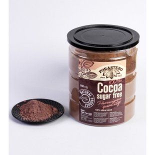 Какао банка 600г '100%' (Cacao 100% sugar free) 12400588 фото